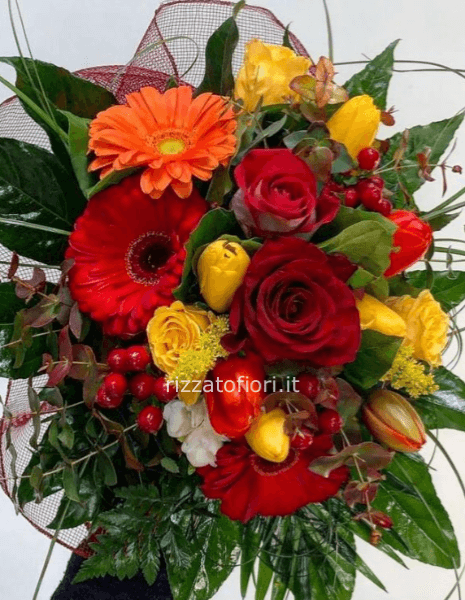 Bouquet di fiori misti.