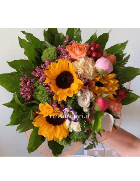 Bouquet di fiori misti.