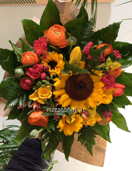 Bouquet di fiori misti.