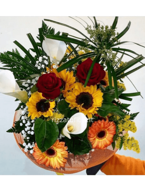 Bouquet di fiori misti.